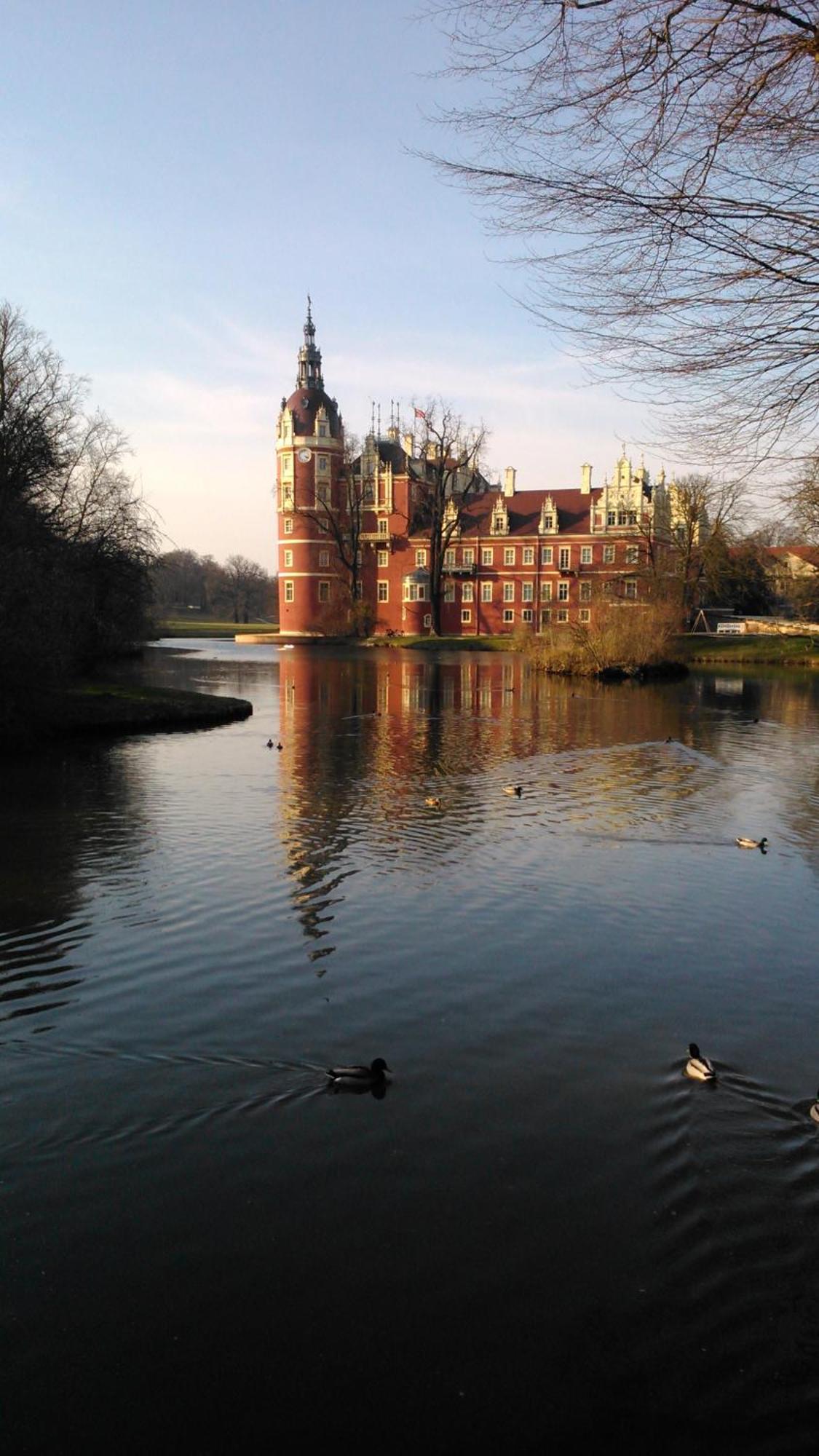 Pension Am Park Bad Muskau Eksteriør bilde